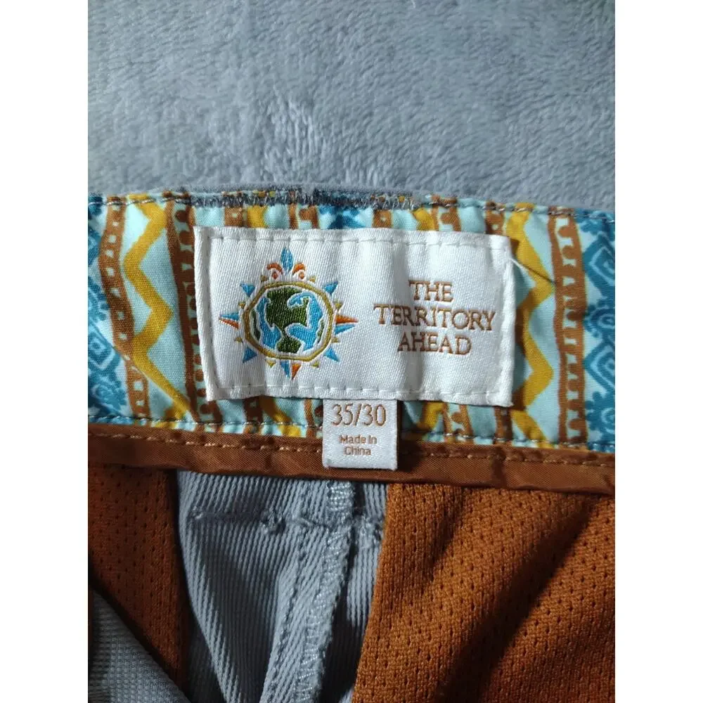 The Territory Ahead Hiking Pants Mens 35×30 Lt. Gray Outdoor Athleisure Gorpcore